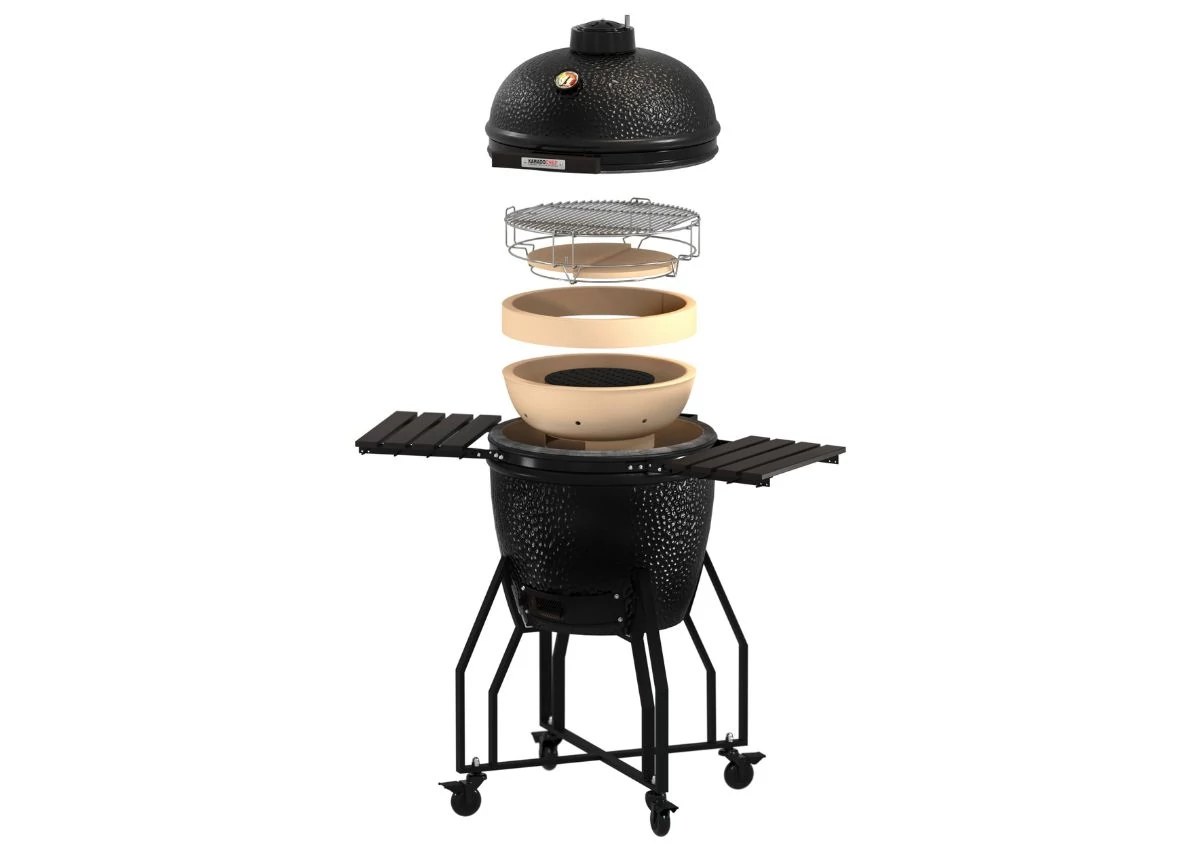 Kamado Chef 19 Shadow ceramic core and components